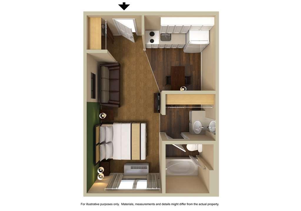 Extended Stay America Suites - Austin - Northwest Arboretum - The Domain Zimmer foto