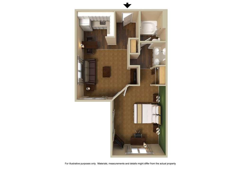 Extended Stay America Suites - Austin - Northwest Arboretum - The Domain Zimmer foto